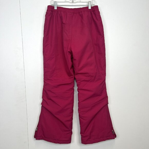 Lands End Kids Pink Girls Grow A Longs Snow Ski Snowboarding Pants Size 12 - Picture 2 of 4